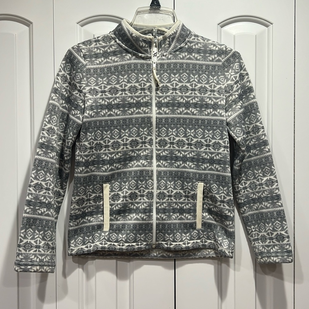 Vineyard Vines Girls front zip- Large (14).  Like NEW- worn twice
